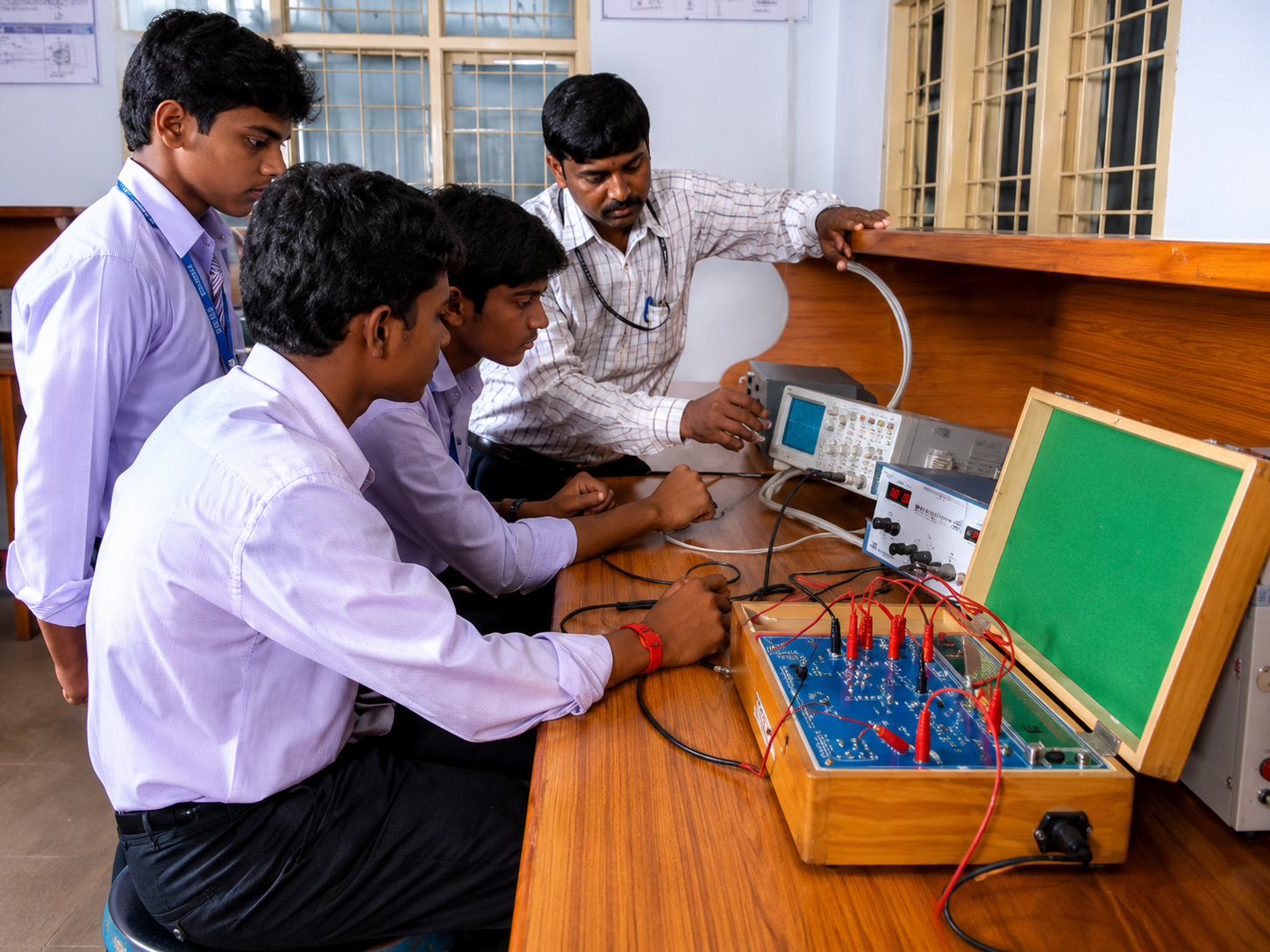 Communication and electronics laboratory equipment