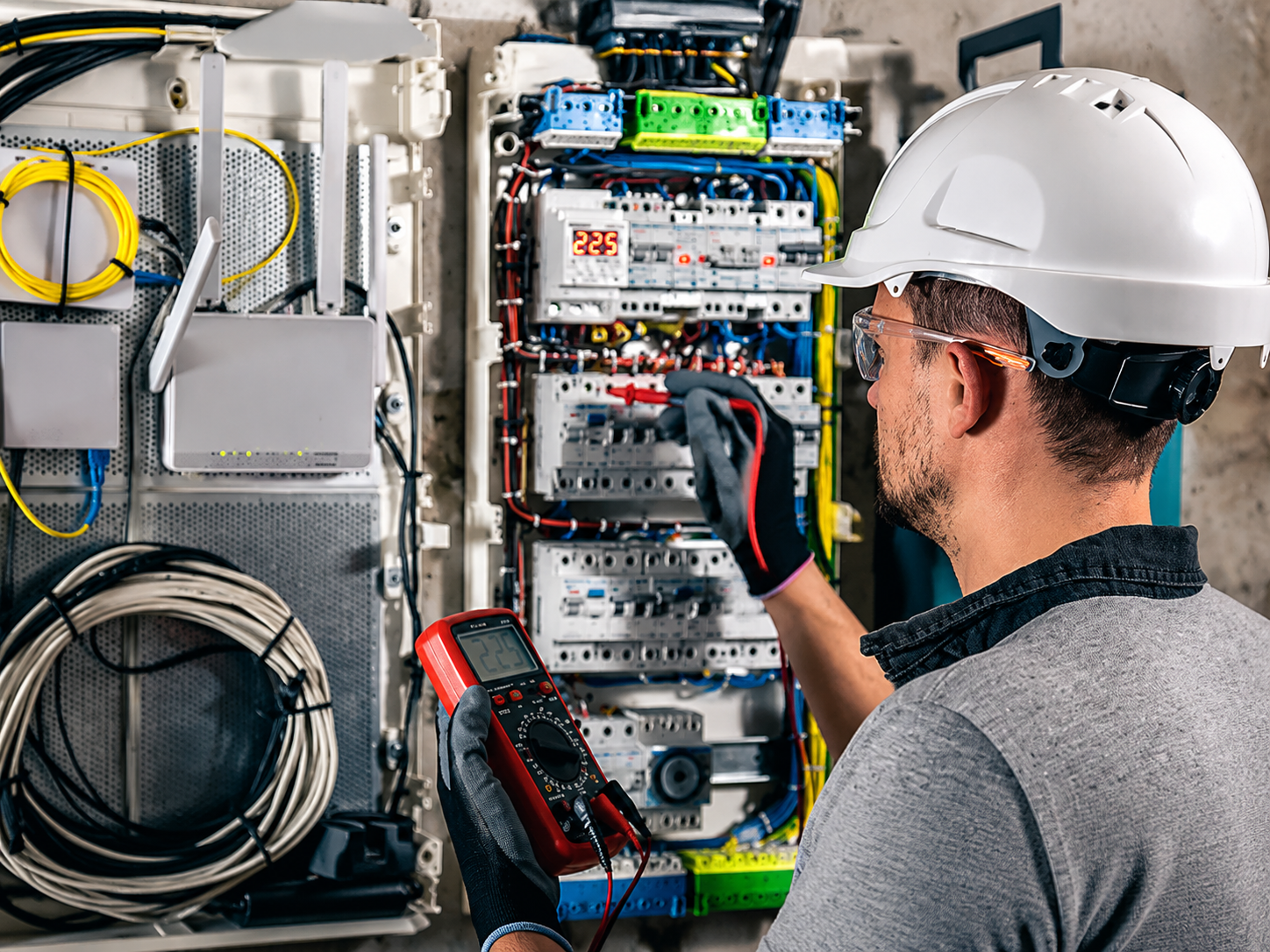 Electrical machine used for practical training