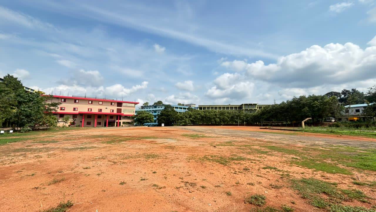 Open college playground